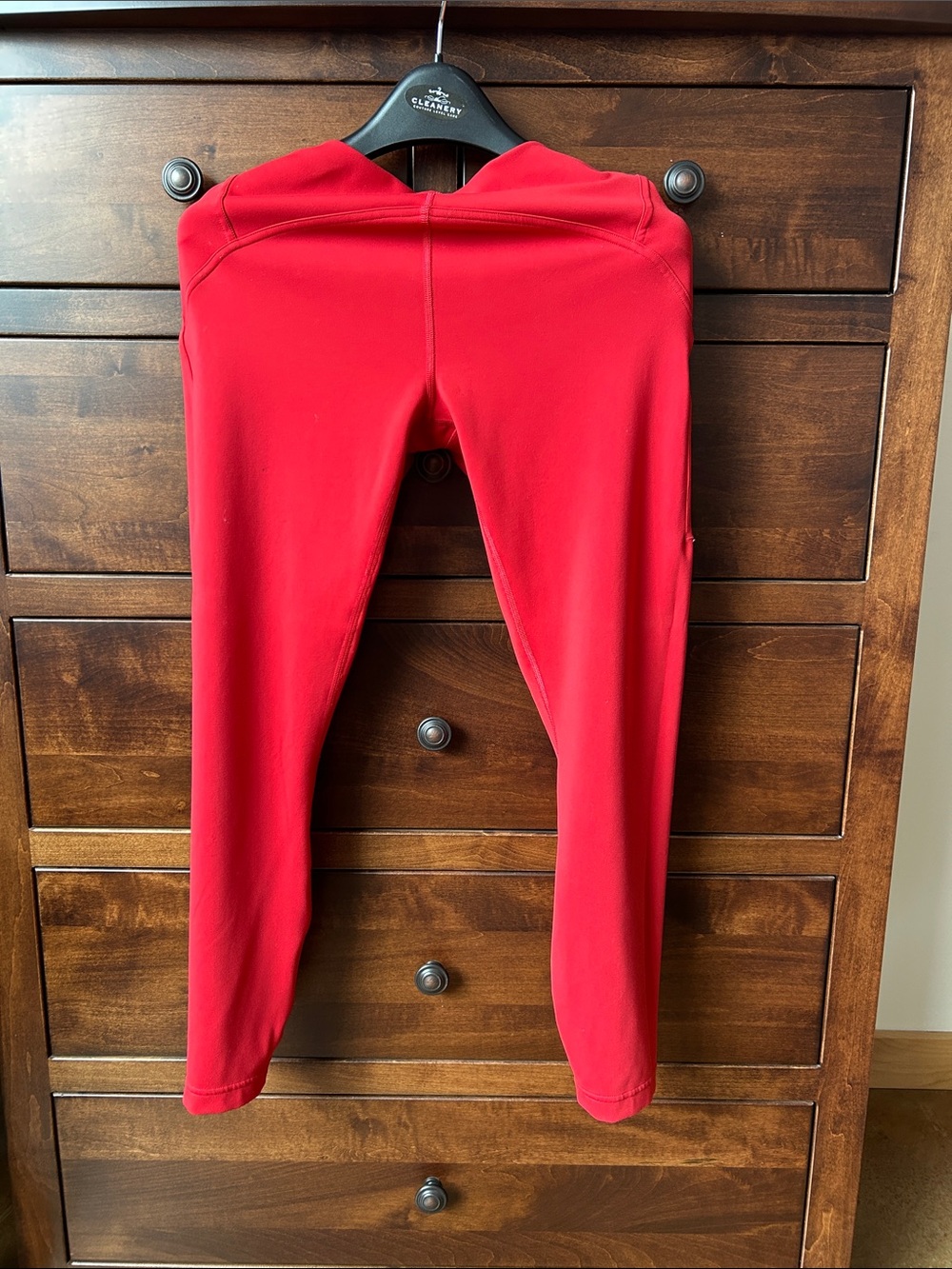 lululemon athletica Red High-Rise Leggings